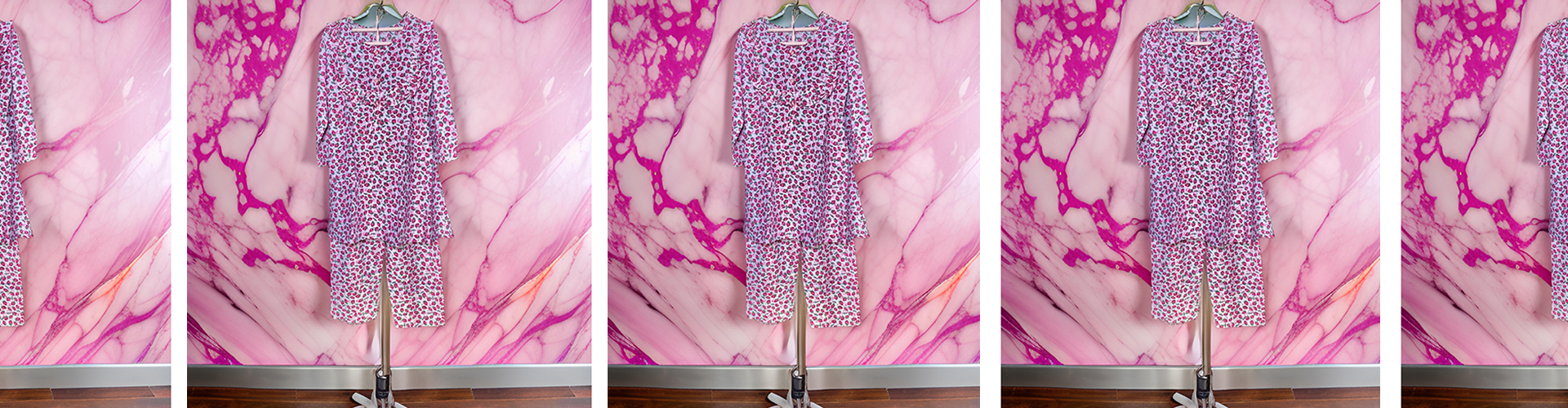 Pink Floral Cotton Frock